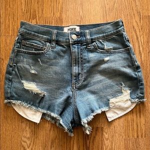 PINK brand denim shorts